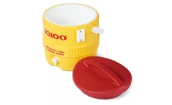 Koelbox Igloo 3 Gallon 400Series Geel Rood Wit -Winkel Voor Kampeerartikelen Voor Buiten 00000431 o
