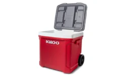 Koelbox Igloo Latitude 60 Roller Red 2021 -Winkel Voor Kampeerartikelen Voor Buiten 00034749 o1