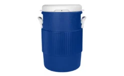 Koelbox Igloo 5 Gallon Seat Top Cup Dispenser Majestic Blauw Wit -Winkel Voor Kampeerartikelen Voor Buiten 00042026 b