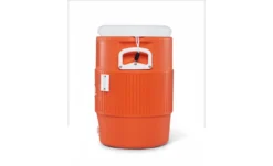 Koelbox Igloo 5 Gallon Seat Top Oranje Wit -Winkel Voor Kampeerartikelen Voor Buiten 00042316 s1