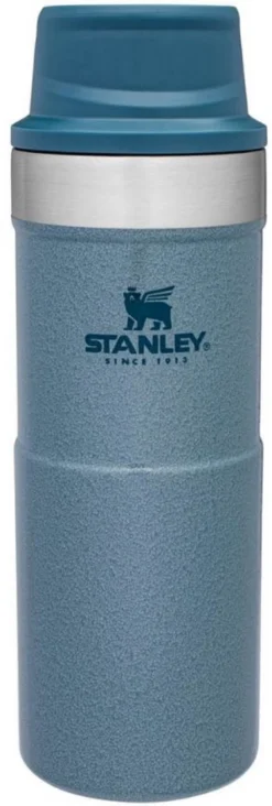 Thermosbeker Stanley The Trigger Action Travel Mug Hammertone Ice 0,35L