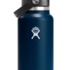 Thermosfles Hydro Flask Wide Mouth Flex Straw Cap Indigo 946 Ml