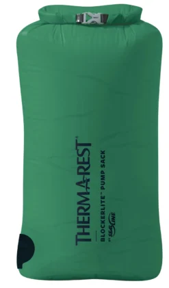 Pompzak Thermarest BlockerLite Pump Sack Green -Winkel Voor Kampeerartikelen Voor Buiten 13228 tr blockerlite pumpsack pine 20l