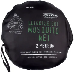 Klamboe Abbey Camp Lichtgewicht 2-Persoons Wit -Winkel Voor Kampeerartikelen Voor Buiten 21HP verpakking