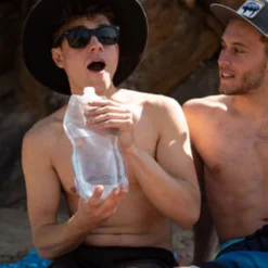 Waterfles Platypus Softbottle CC Grijs 1 Liter -Winkel Voor Kampeerartikelen Voor Buiten 3 09250 platy softbottle waves 01