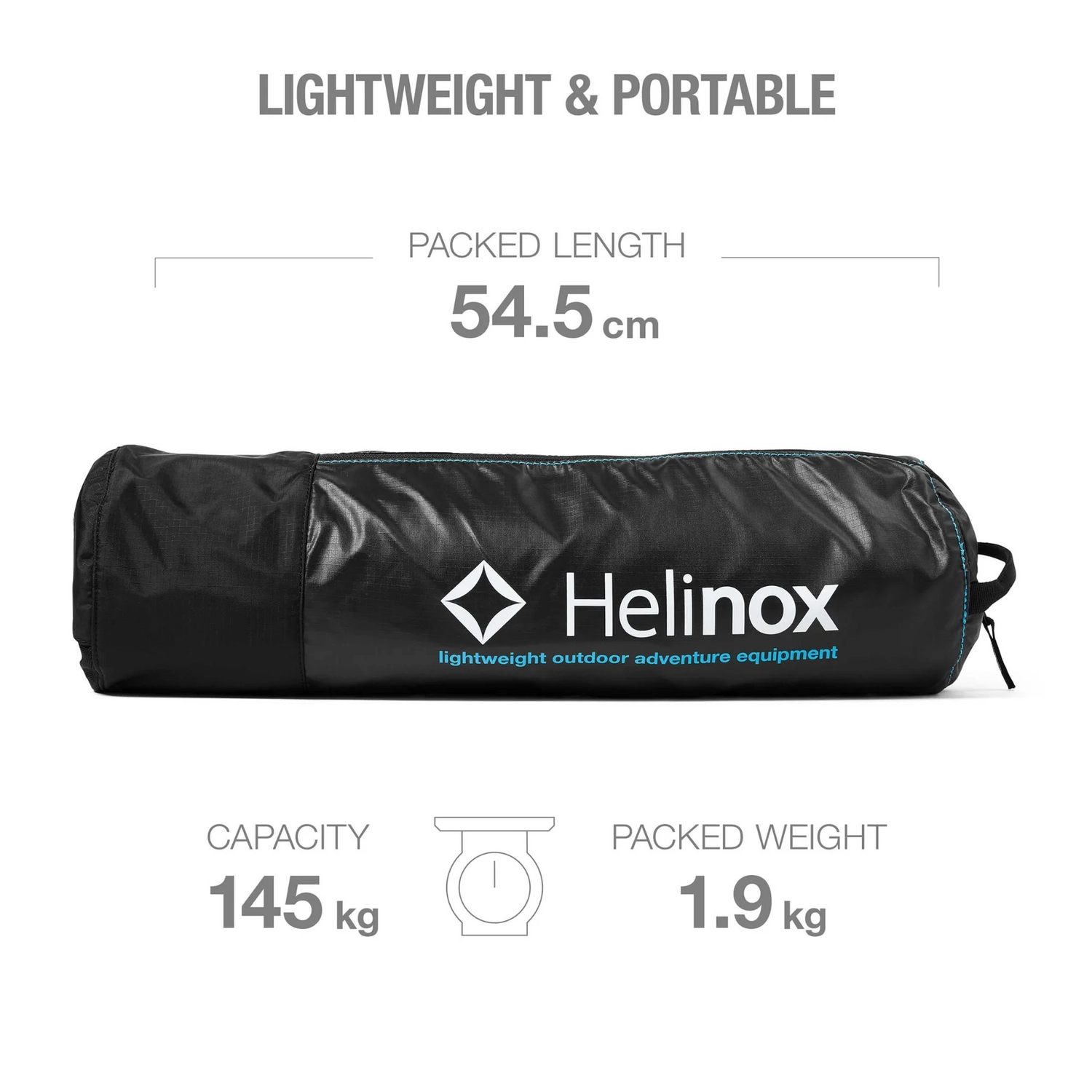 Campingstoel Helinox Savanna Chair Black 3 Campingstoel Helinox Savanna Chair Black - Afbeelding 3