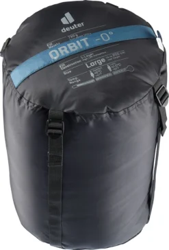 Slaapzak Deuter Orbit 0G L Zip Left Arctic Ink -Winkel Voor Kampeerartikelen Voor Buiten 3 Deuter 3701522 1352 Orbit 0 L arctic ink 5