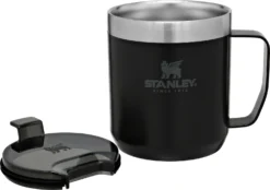 Thermosbeker Stanley The Legendary Camp Mug Matte Black 0,35L -Winkel Voor Kampeerartikelen Voor Buiten 3 Large JPG The20Classic20Legendary20Camp20Mug2012oz20Matte20Black 3