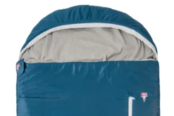 Slaapzak Grüezi Cloud Cotton Comfort Rechts Deep Cornflower Blue -Winkel Voor Kampeerartikelen Voor Buiten 3 gruezi bag schlafsack cloud cotton comfort 8120 8121 detail04