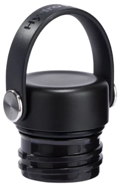 Thermosfles Hydro Flask Standard Mouth Flex Cap Black 709 Ml -Winkel Voor Kampeerartikelen Voor Buiten 3 sfx001 black angled strapup 14