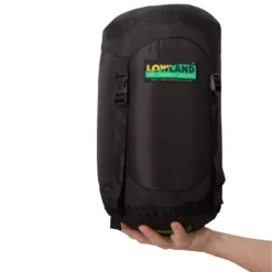 Slaapzak Lowland K2 Expedition Lime -Winkel Voor Kampeerartikelen Voor Buiten 3 sizedcompressiehoes 1