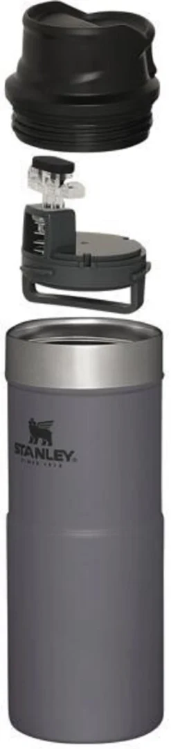 Thermosbeker Stanley The Trigger Action Travel Mug Charcoal 0,35L 8 Thermosbeker Stanley The Trigger Action Travel Mug Charcoal 0,35L -Winkel Voor Kampeerartikelen Voor Buiten 3 stanley trigger action travel mug 035l 9