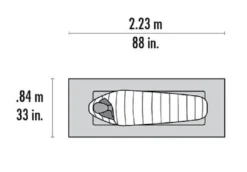 Tent MSR Thru-Hiker Mesh House 1 Rood -Winkel Voor Kampeerartikelen Voor Buiten 4 10822 2019 msr thru hiker mesh house 1 floorplan 128129