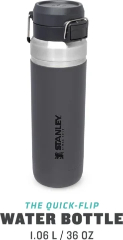 Thermosbeker Stanley The Quick Flip Charcoal 1,06L -Winkel Voor Kampeerartikelen Voor Buiten 4 6939236410908 5