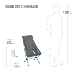 Campingstoel Helinox Chair Zero High-Back Black -Winkel Voor Kampeerartikelen Voor Buiten 4 6b94906fa 7827 4448 864b 7f7c0c6b27922000x