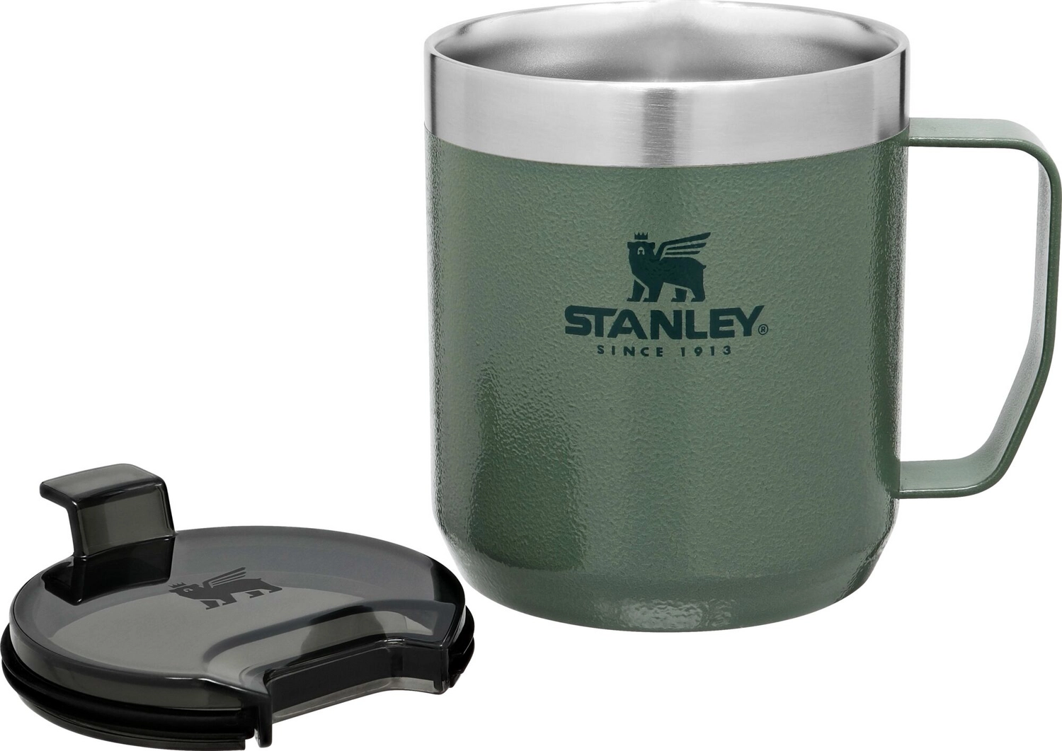 Thermosbeker Stanley The Legendary Camp Mug Hammertone Green 0,35L 4 Thermosbeker Stanley The Legendary Camp Mug Hammertone Green 0,35L - Afbeelding 4