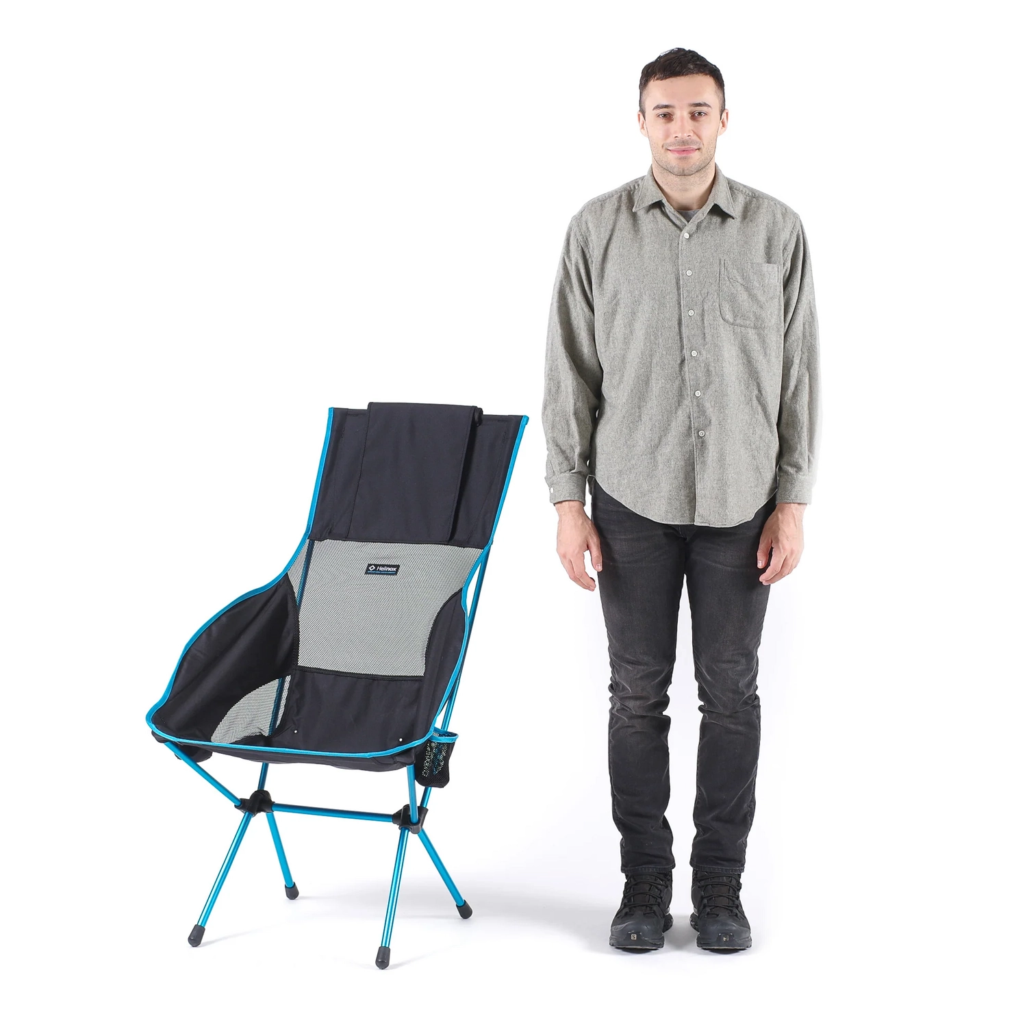 Campingstoel Helinox Savanna Chair Black 4 Campingstoel Helinox Savanna Chair Black - Afbeelding 4