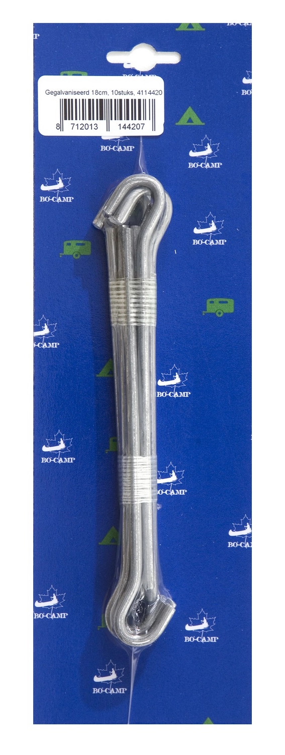 Tentpen Bo-Camp Open Oog 18 Cm (10-delig) 1 Tentpen Bo-Camp Open Oog 18 Cm (10-delig)