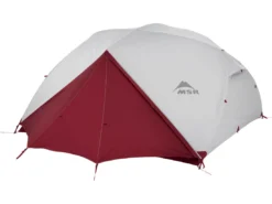 Tent MSR Elixir 4 Tent Gray V2 -Winkel Voor Kampeerartikelen Voor Buiten 5 10313 msr elixir 4 grey fly door closed