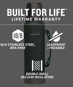 Thermosfles Stanley The Legendary Classic Bottle Blaze Orange 1L -Winkel Voor Kampeerartikelen Voor Buiten 5 1113x1200 1