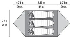Tent MSR Mutha Hubba NX Grey -Winkel Voor Kampeerartikelen Voor Buiten 5 mh1