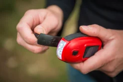 Zaklamp Rubytec Kao XL Swing Solar Red -Winkel Voor Kampeerartikelen Voor Buiten 6 6 8