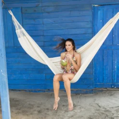 Hangmat Tropilex Single Classic White -Winkel Voor Kampeerartikelen Voor Buiten 6 hammock classic white 34