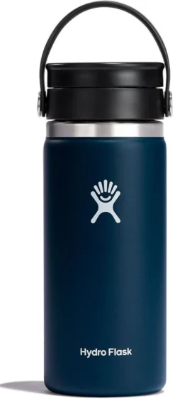 Thermosfles Hydro Flask Wide Mouth Flex Sip Lid Indigo 473 Ml