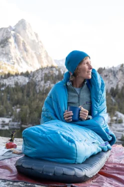 Slaapzak Thermarest Space Cowboy 45F/7C Small Celestial -Winkel Voor Kampeerartikelen Voor Buiten 9 2022 thermarest sierranevada california patitucci 0211