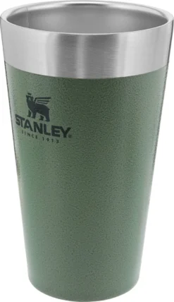 Reisbeker Stanley Adventure Stacking Vacuum Pint Hammertone Green 0,47L -Winkel Voor Kampeerartikelen Voor Buiten Large JPG Adventure20Stacking20Beer20Pint2016oz20Hammertone20Green 3