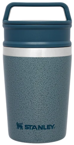 Thermosbeker Stanley The Shortstack Blauw 0,23L -Winkel Voor Kampeerartikelen Voor Buiten Large JPG The20Adventure20Shortstack20Travel20Mug208oz20Hammertone20Ice 5