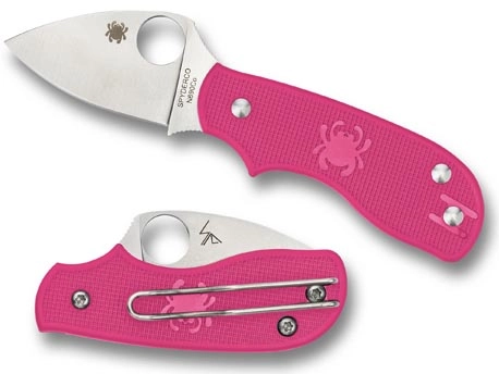 Vouwmes Spyderco Squeak Slipit Pink 1 Vouwmes Spyderco Squeak Slipit Pink