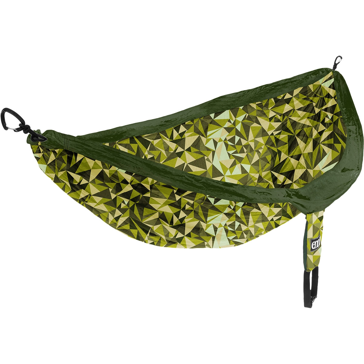 Hangmat Eno DoubleNest Print Geo Green 1 Hangmat Eno DoubleNest Print Geo Green