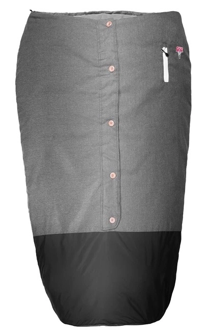 Slaapzak Grüezi Feater The Feet Heater Deluxe Grey Black 1 Slaapzak Grüezi Feater The Feet Heater Deluxe Grey Black