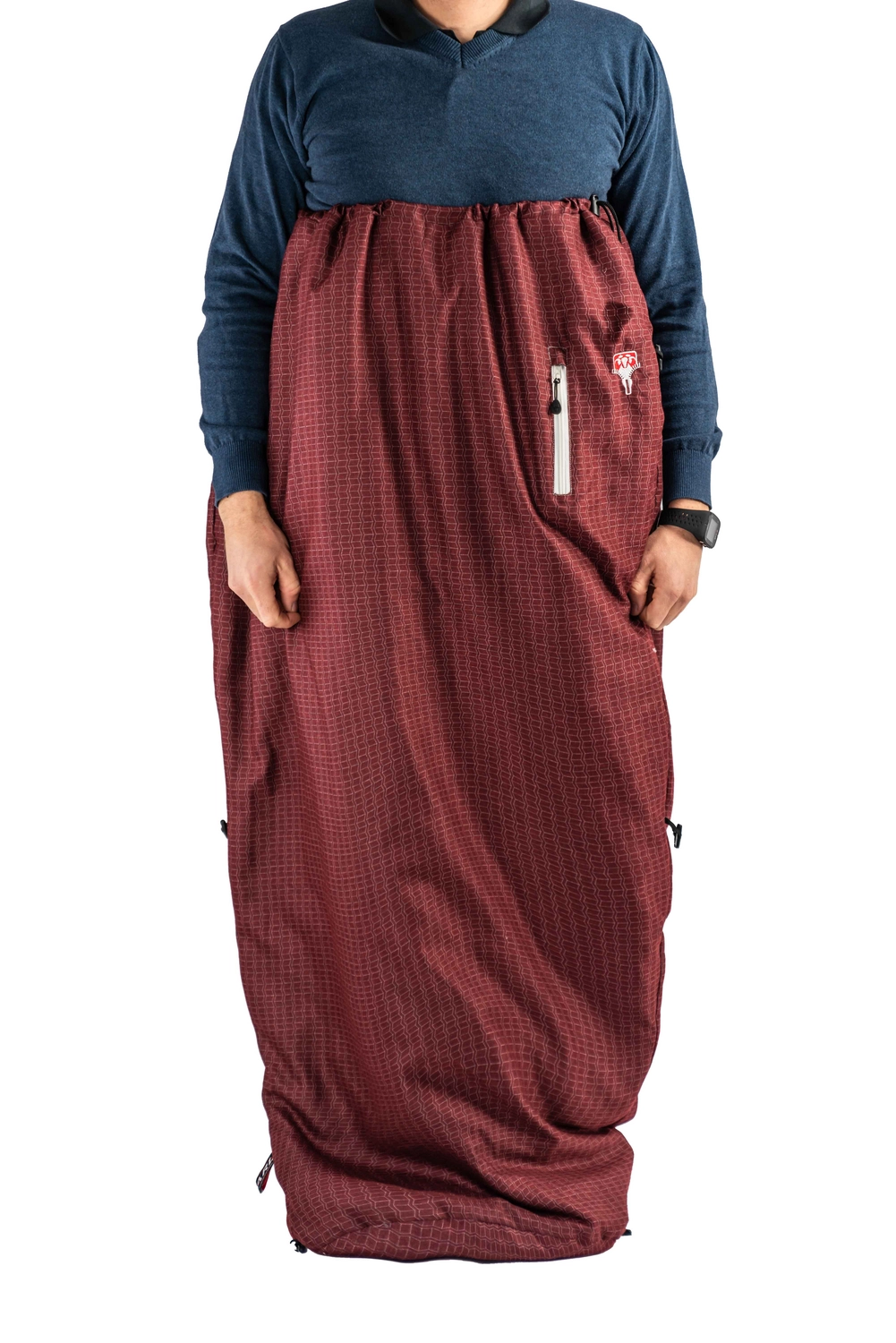 Slaapzak Grüezi Feater The Feet Heater Dark Red 7 Slaapzak Grüezi Feater The Feet Heater Dark Red - Afbeelding 7