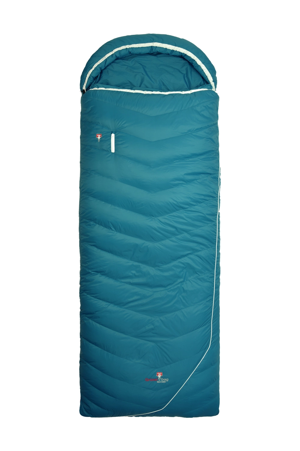 Slaapzak Grüezi Biopod DownWool Subzero Comfort Rechts Autumn Blue 1 Slaapzak Grüezi Biopod DownWool Subzero Comfort Rechts Autumn Blue