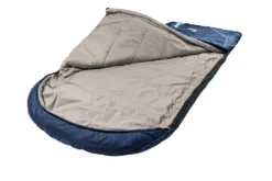 Slaapzak Grüezi Biopod Wolle Murmeltier Comfort XXL Rechts Night Blue -Winkel Voor Kampeerartikelen Voor Buiten gruezi bag schlafsack biopod wolle murmeltier comfort xxl 9310 9311 detail02 1