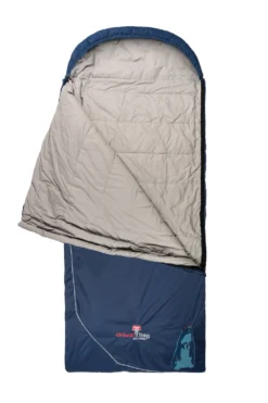 Slaapzak Grüezi Biopod Wolle Murmeltier Comfort XXL Links Night Blue -Winkel Voor Kampeerartikelen Voor Buiten gruezi bag schlafsack biopod wolle murmeltier comfort xxl 9310 9311 detail03