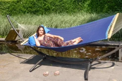 Hangmat Tropilex Double American Blue -Winkel Voor Kampeerartikelen Voor Buiten hammock american blue 6003