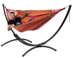 Hangmat Tropilex Double Chill Happy -Winkel Voor Kampeerartikelen Voor Buiten hammock chill happy 51
