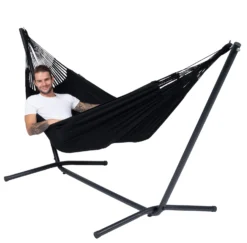 Hangmat Tropilex Single Classic Black -Winkel Voor Kampeerartikelen Voor Buiten hammock classic black 50