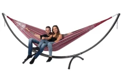 Hangmat Tropilex Double Comfort Bordeaux -Winkel Voor Kampeerartikelen Voor Buiten hammock comfort bordeaux 53