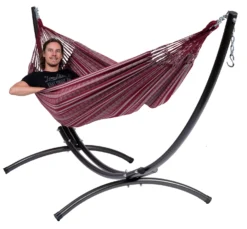 Hangmat Tropilex Double Comfort Bordeaux -Winkel Voor Kampeerartikelen Voor Buiten hammock comfort bordeaux 55