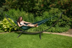 Hangmat Tropilex Single Plain Green -Winkel Voor Kampeerartikelen Voor Buiten hammock plain green 121