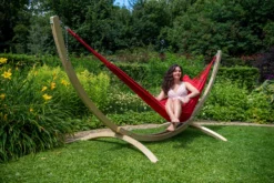 Hangmat Tropilex Single Plain Red -Winkel Voor Kampeerartikelen Voor Buiten hammock plain red 231