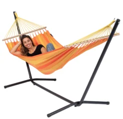 Hangmat Tropilex Single Dream Orange -Winkel Voor Kampeerartikelen Voor Buiten hammock relax orange 50
