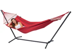 Hangmat Tropilex Single Relax Red -Winkel Voor Kampeerartikelen Voor Buiten hammock relax red 51