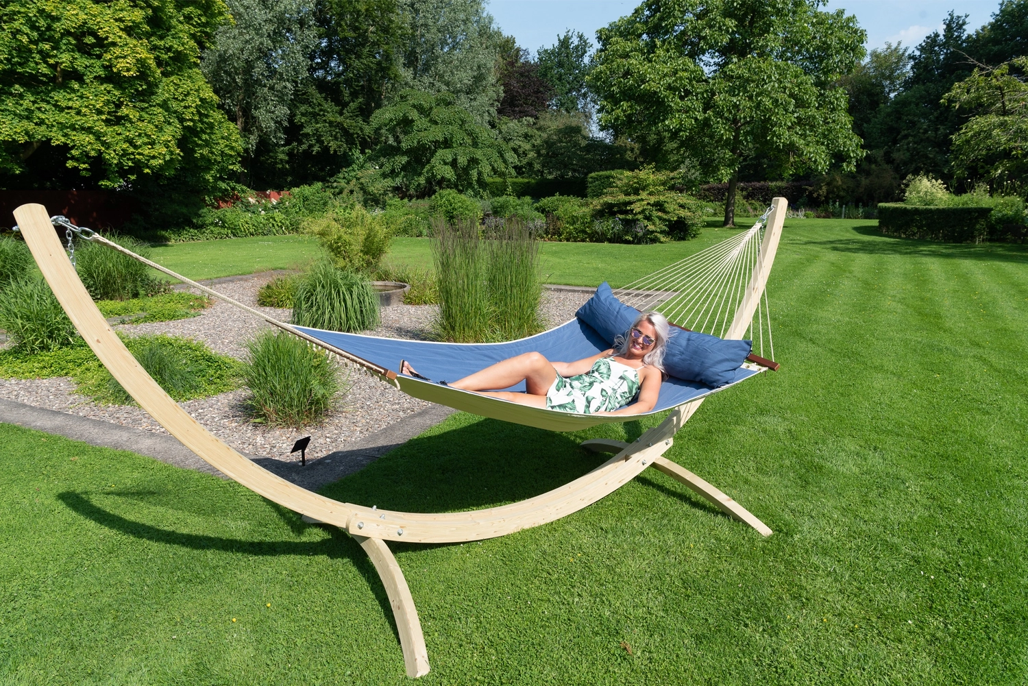 Hangmat Tropilex Family Vegas Blue 3 Hangmat Tropilex Family Vegas Blue - Afbeelding 3