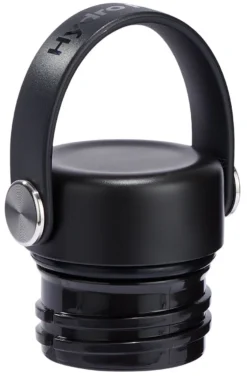 Thermosfles Hydro Flask Standard Flex Cap Indigo 709 Ml -Winkel Voor Kampeerartikelen Voor Buiten sfx001 black angled strapup 1 19